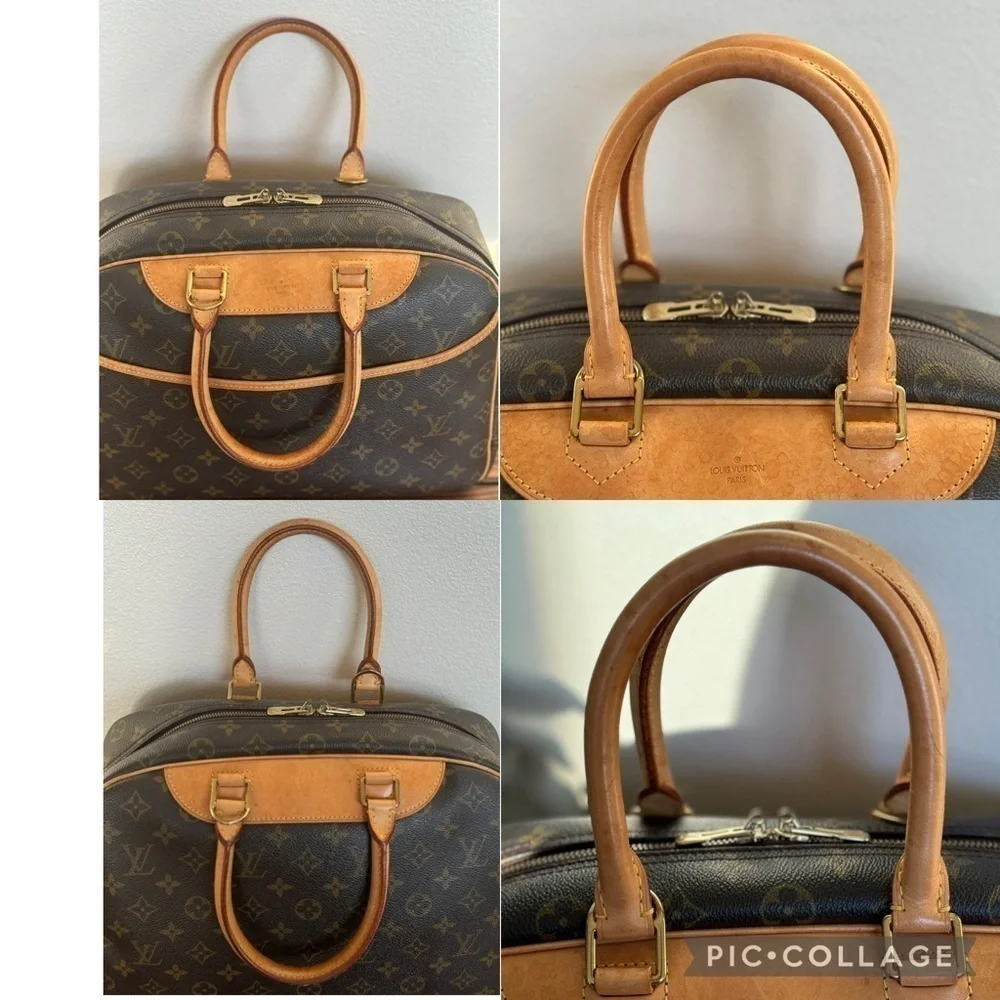Louis Vuitton Monogram Deauville Boston Bag Large